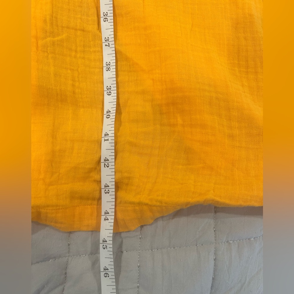 Tommy Bahama Full Button Women’s Dress Island Soft Gold Size Small Tie Maxi - Picture 10 of 11